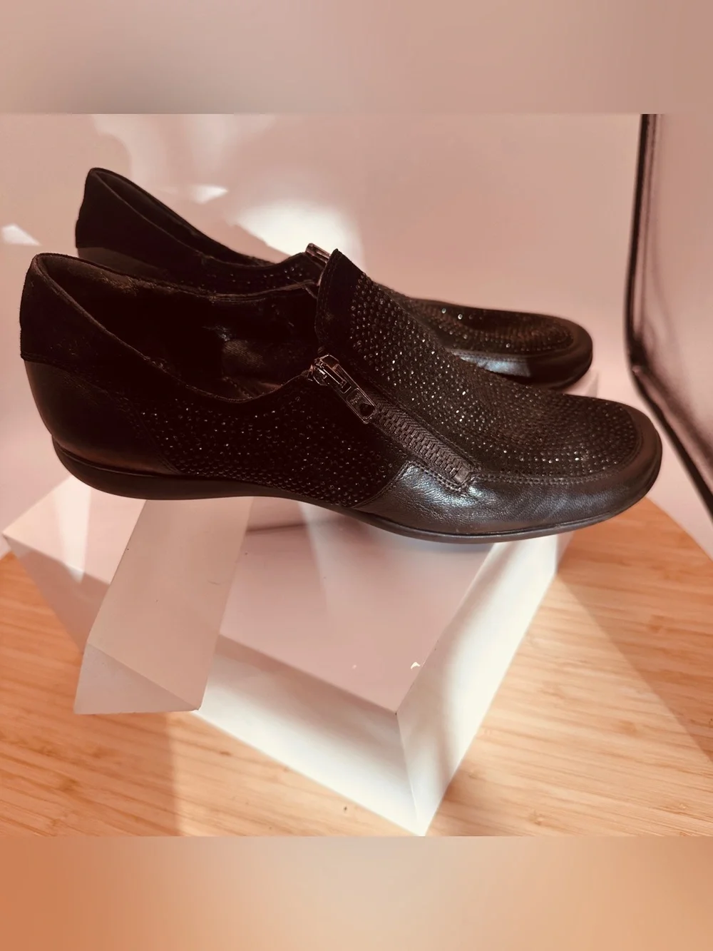 Sesto Meucci sparkly loafers Size 8